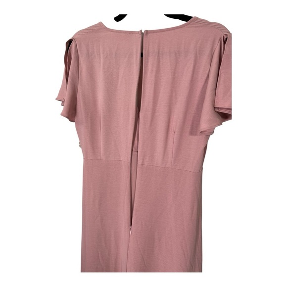Altar’d State Mauve Ruffle Maxi Dress - Size L NWT - Picture 3 of 8